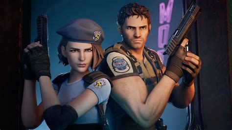 jill valentine fortnite|Fortnite Adds Chris Redfield and Jill Valentine In New Resident。